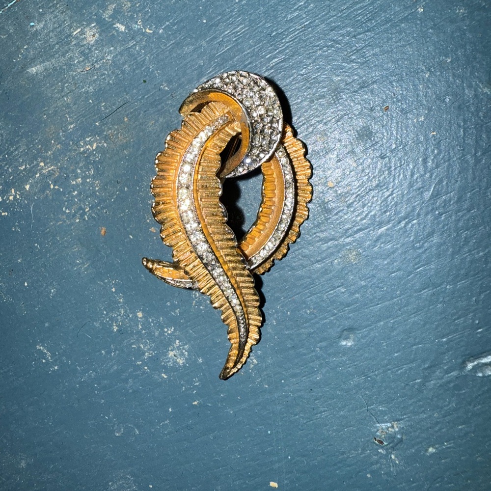 Kramer NY Gold and Silver Statement Brooch